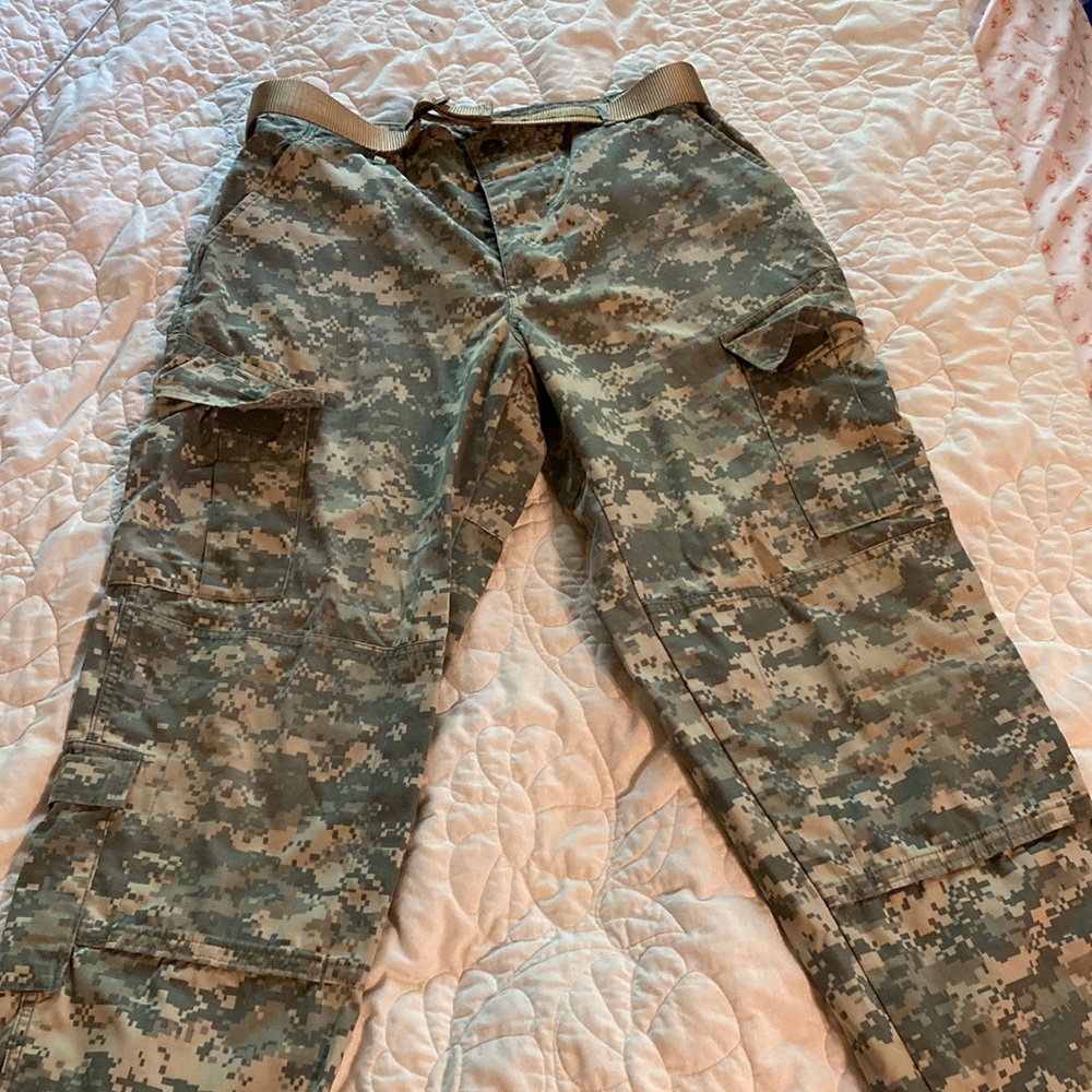 Army Combat Uniform Trouser Ripstop Blend Digital… - image 1
